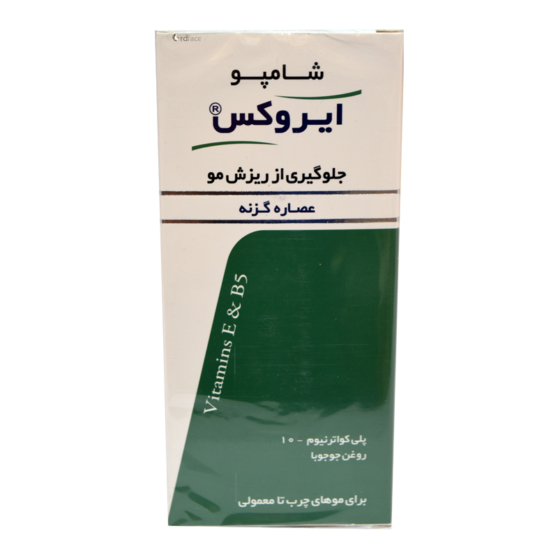 شامپو جلوگیری از ریزش مو حاوی عصاره گزنه ایروکس
