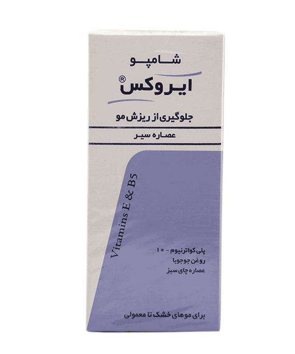 شامپو جلوگیری از ریزش مو حاوی عصاره سیر ایروکس
