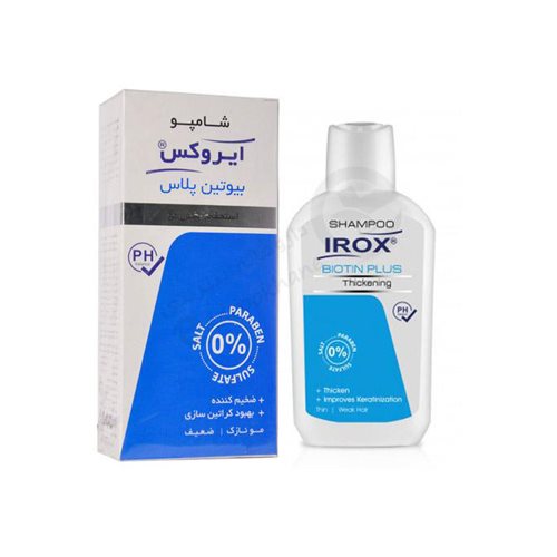 شامپو بیوتین پلاس برای استحکام مو ایروکس