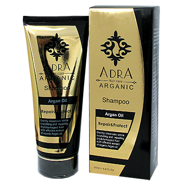 شامپو ترمیم کننده و مراقبت کننده آدرا حاوی روغن آرگان