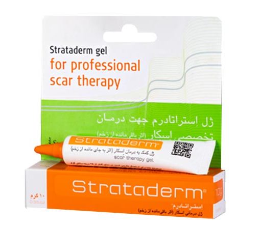 ژل استراتادرم کمک به درمان جای زخم 10 گرم