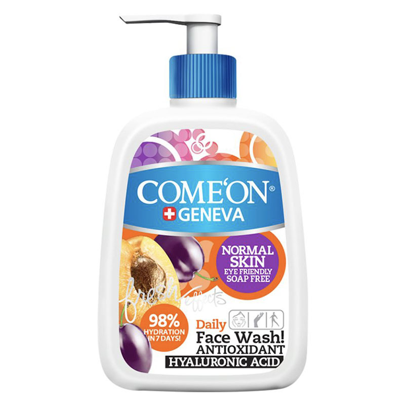 ژل شستشوی صورت پوست نرمال کامان 500 گرم