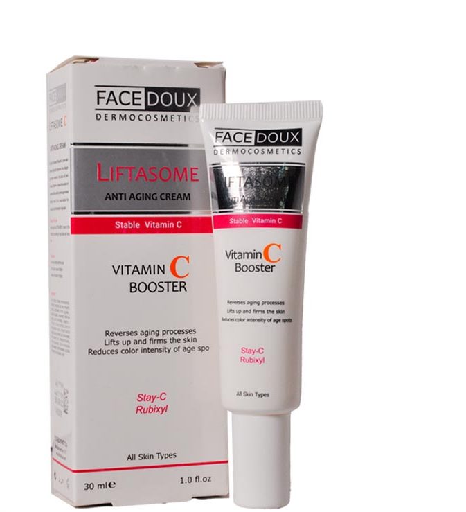 کرم ضد چروک حاوی ویتامین سی لیفتازوم C فیس دوکس 30 میل
