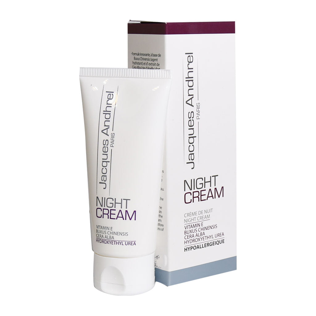 کرم شب مناسب پوست صورت ژاک آندرل پاریس 60 میل