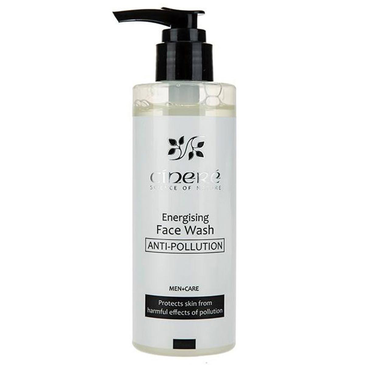 ژل شستشو و مرطوب کننده و ضد آلودگی هوا صورت آقایان سینره 200 میل