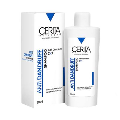 شامپو ضد شوره 2 در 1 سریتا مناسب انواع مو 200 میل
