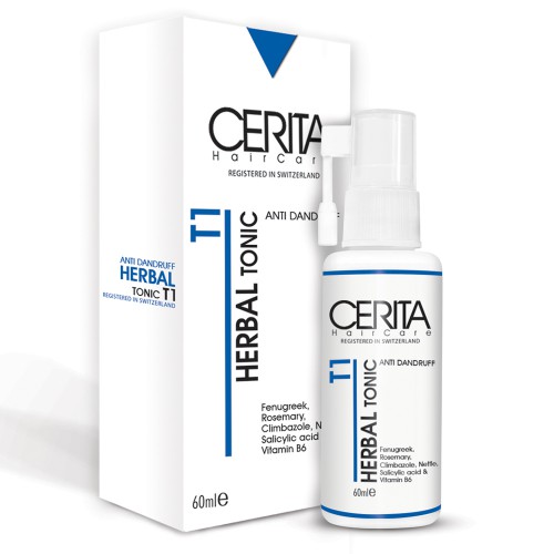 تونیک تقویت کننده و ضد شوره مو T1سریتا 60 میل