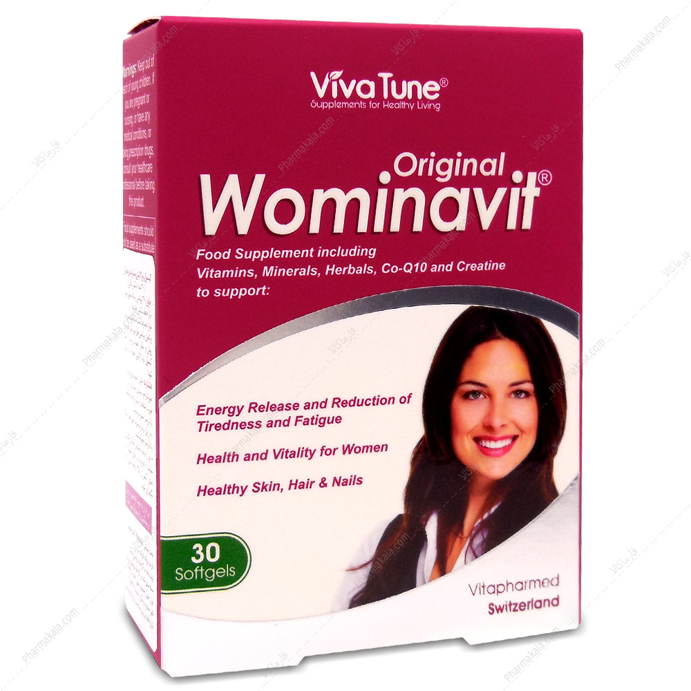 سافت ژل ومیناویت اورجینال ویواتیون 30 عددی