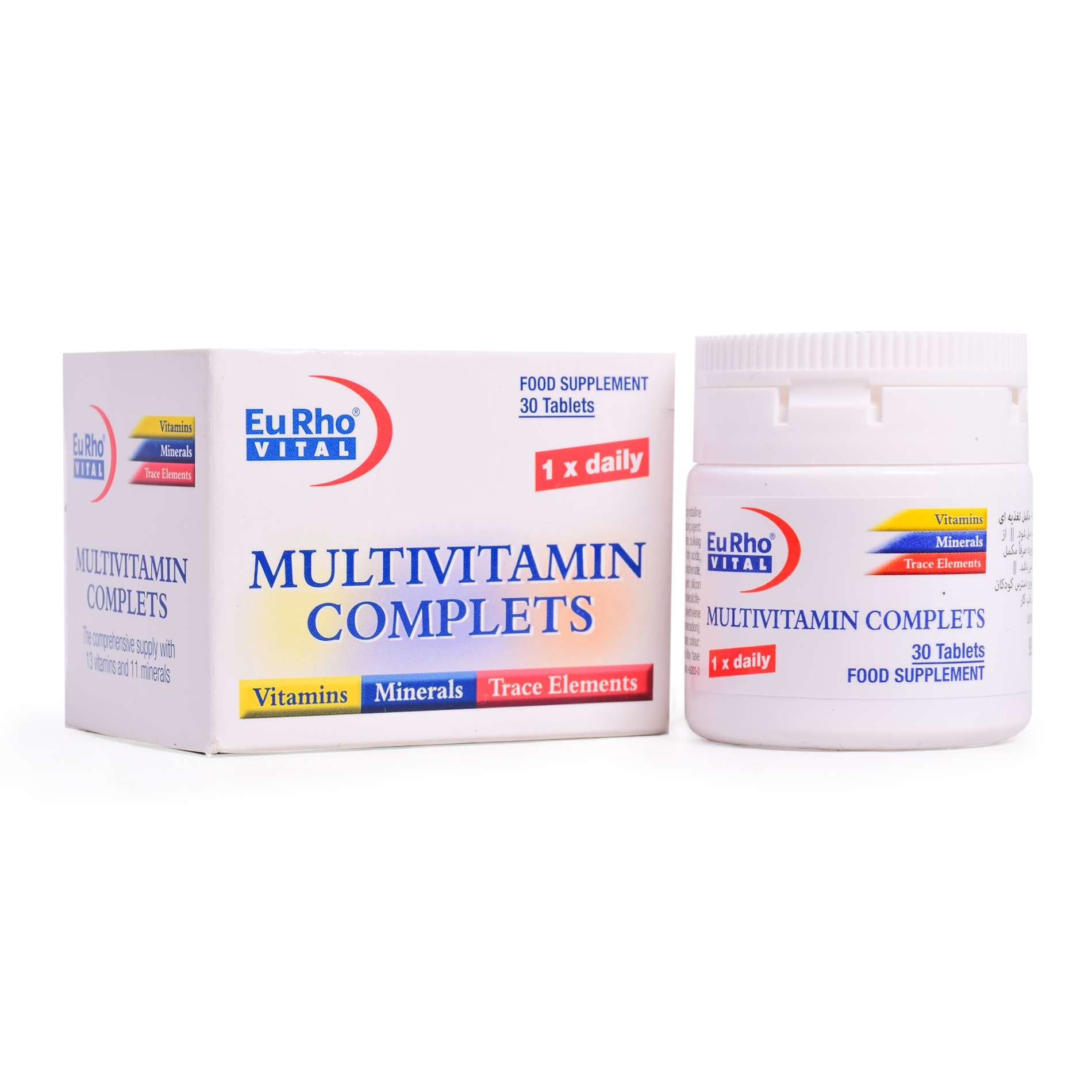 قرص مولتی ویتامین کامپلیت 30عددی یوروویتال