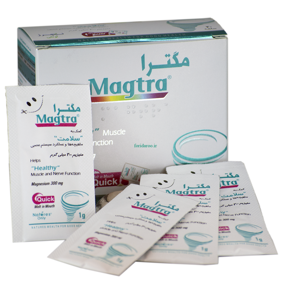 ساشه منیزیم 300 مگترا نیچرز اونلی