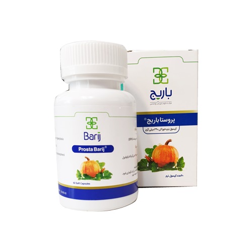 کپسول نرم پروستا باریج 390 میلی گرم