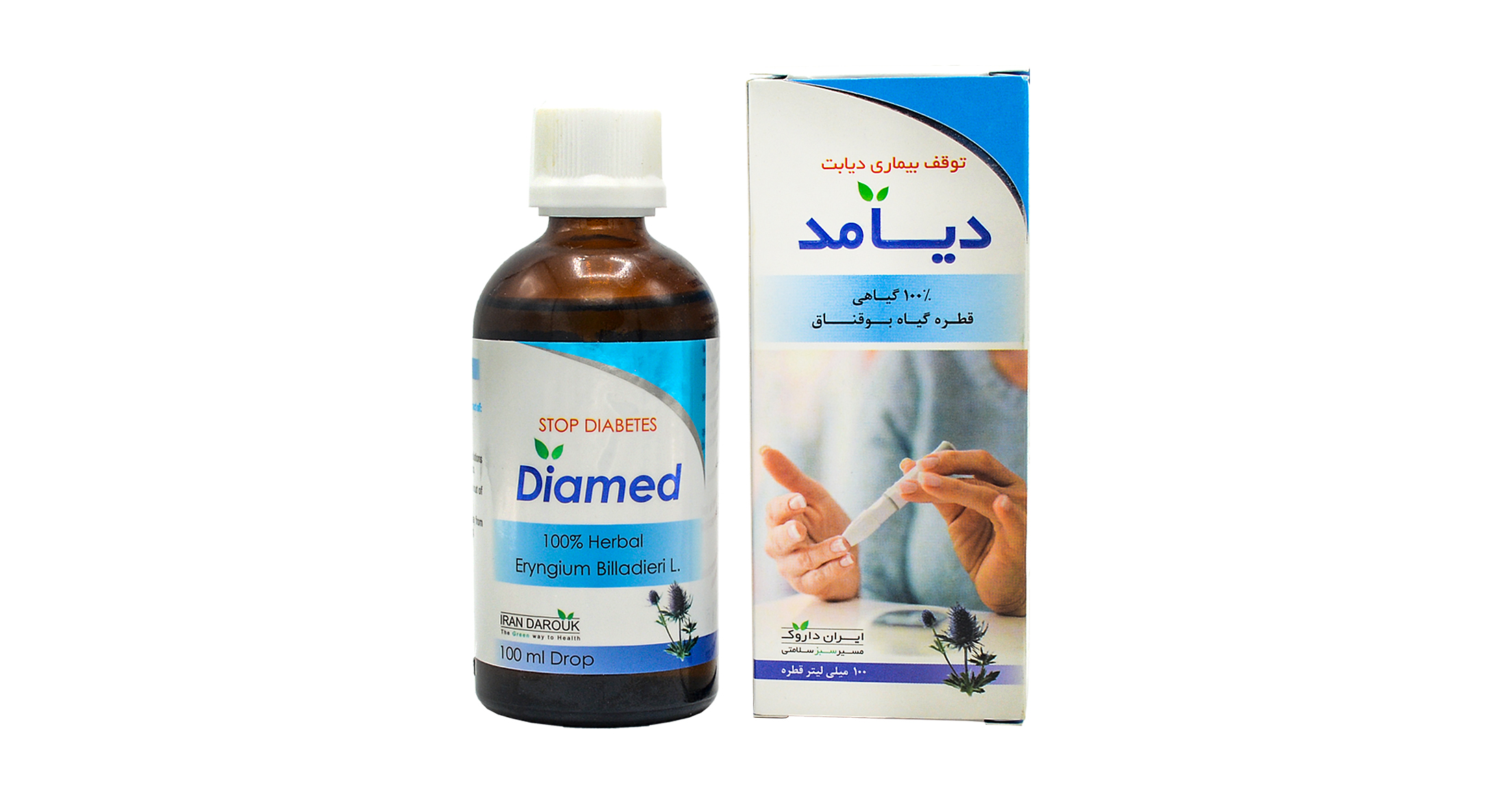 قطره گیاهی بوقناق دیامد 100 میلی لیتر ایران داروک