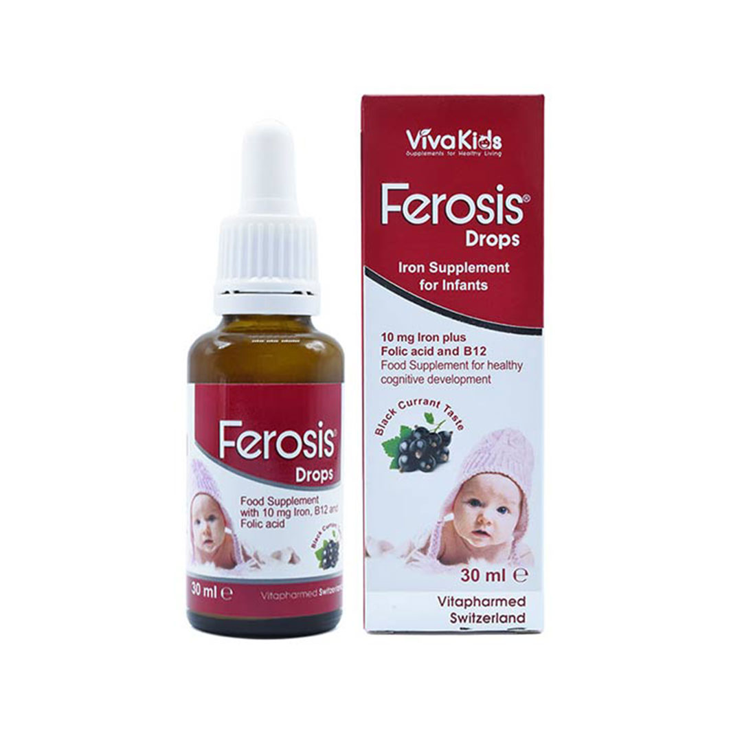 قطره آهن فروسیس ویوا کیدز 30 میل