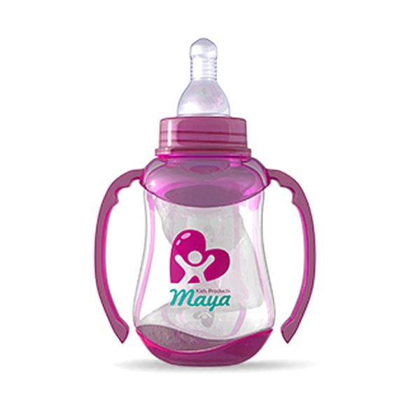 شیشه شیر دو دسته 150 میل مایا