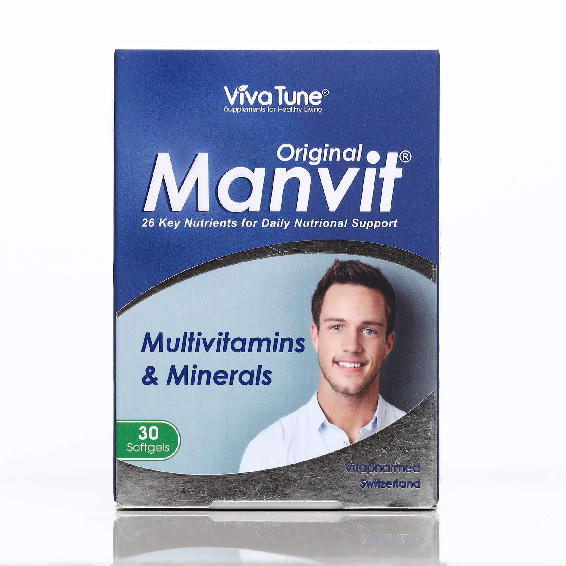 کپسول ژلاتینی نرم من ویت اورجینال ویواتیون 30 عددی