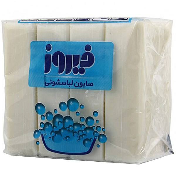 صابون لباسشویی 4 عددی فیروز