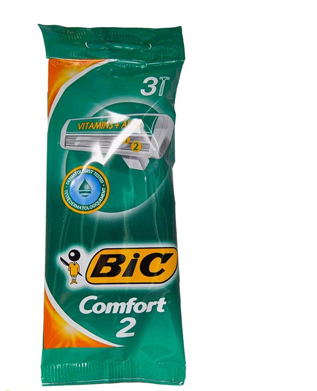 تیغ 2 لبه کامفورت 2 بیک 3 عددی