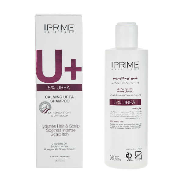 شامپو اوره 5 درصد +U پریم 250 میل