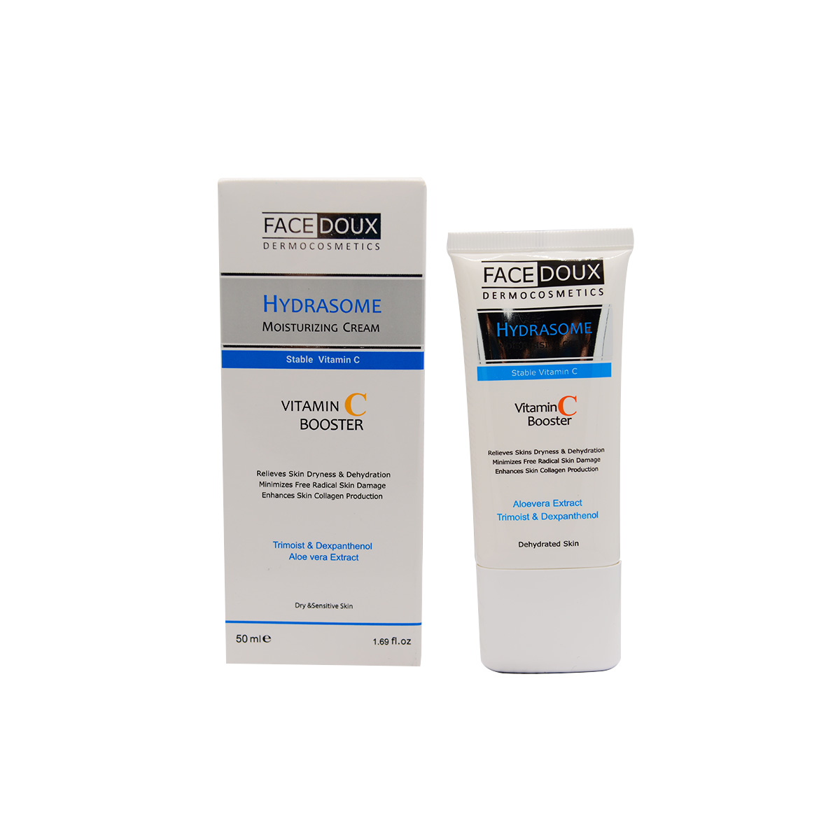 کرم مرطوب کننده حاوی ویتامین ث هیدرازوم فیس دوکس 50 میل