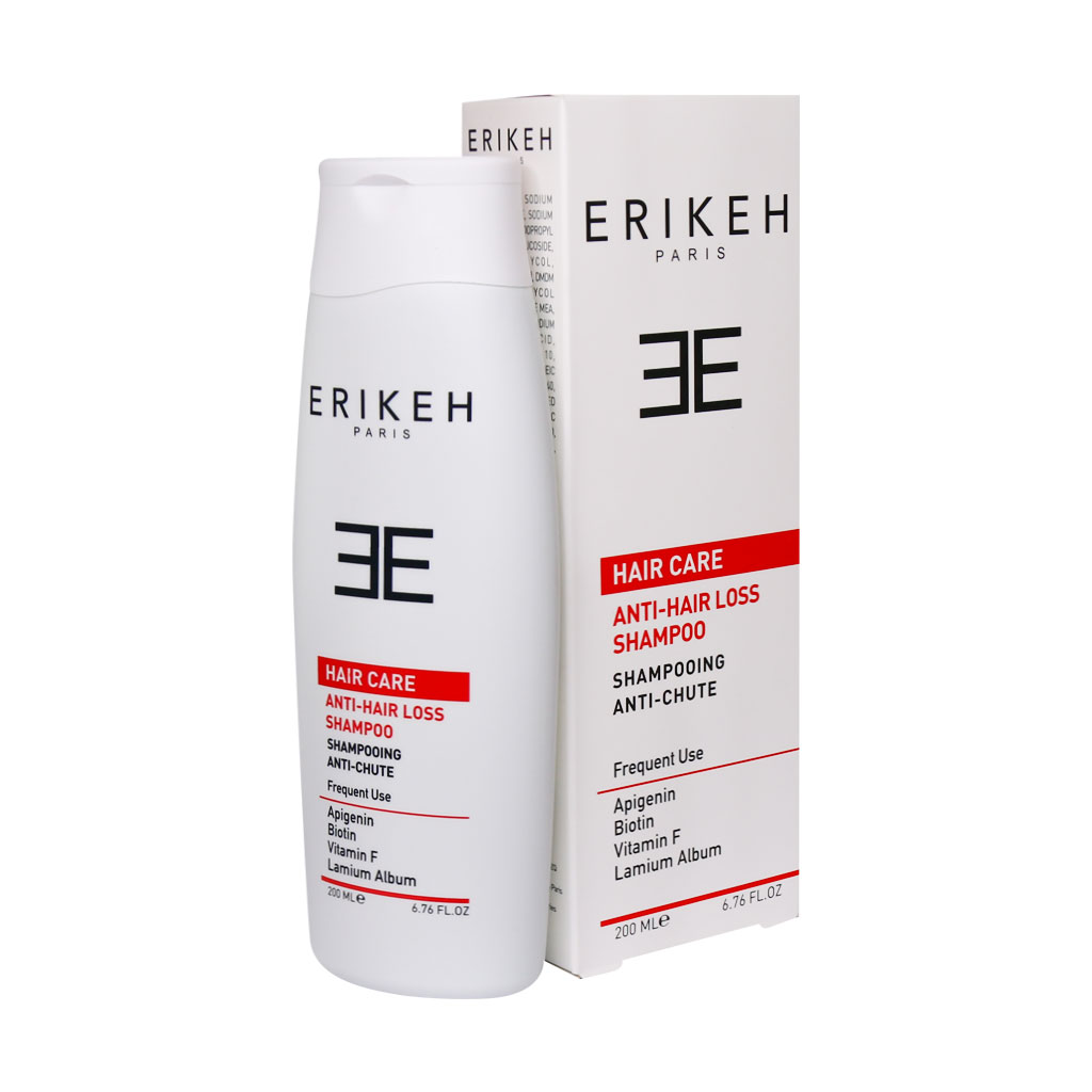 شامپو ضد ریزش و حجم دهنده مو اریکه 200 میل