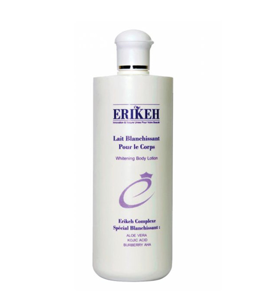 لوسیون روشن کننده بدن مناسب لک و تیرگی های پوستی اریکه 500 میل