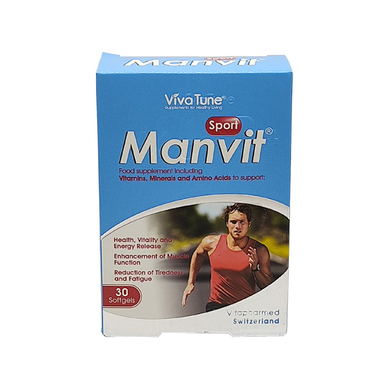 سافت ژل من ویت اسپرت ویواتیون 30 عددی