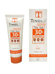 کرم ضدآفتاب وضدلک وایتینینگ تینولا