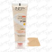 ضد افتاب SPF60بژ روشن فاقد چربی سی گل