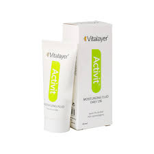 فلوئید مرطوب کننده آبرسان صورتActivitپوست چرب ویتالیر